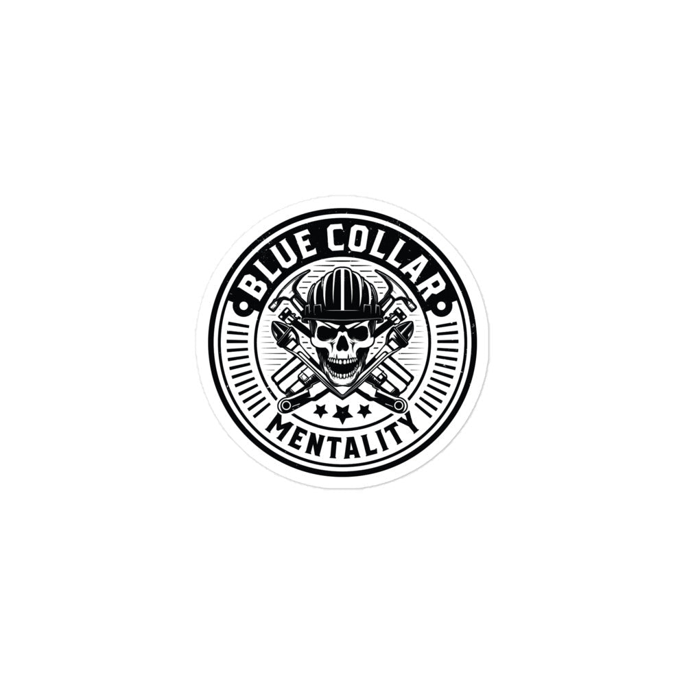 Hard Hat Stickers - Blue Collar Mentality