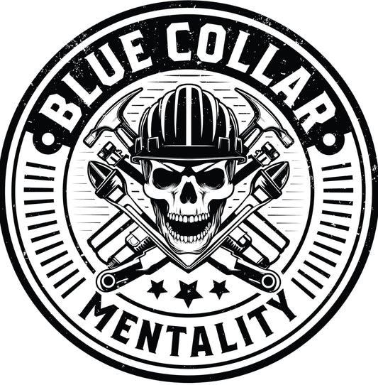 Blue Collar Mentality Sticker