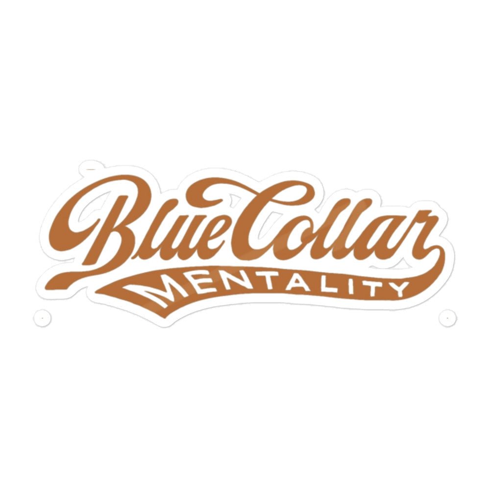 Hard Hat Stickers - Blue Collar Mentality